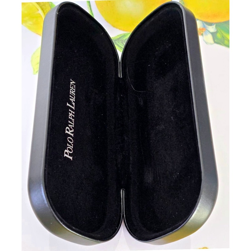 Polo Ralph Lauren Black Hard Shell Glasses Case Eyewear‎ Holder - Picture 2 of 7